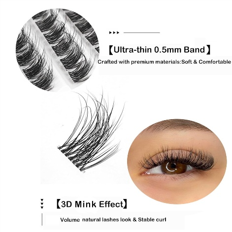 Tự làm phần mở rộng lông mi Mega Volume với Pingdu Sparkling Eyelash®