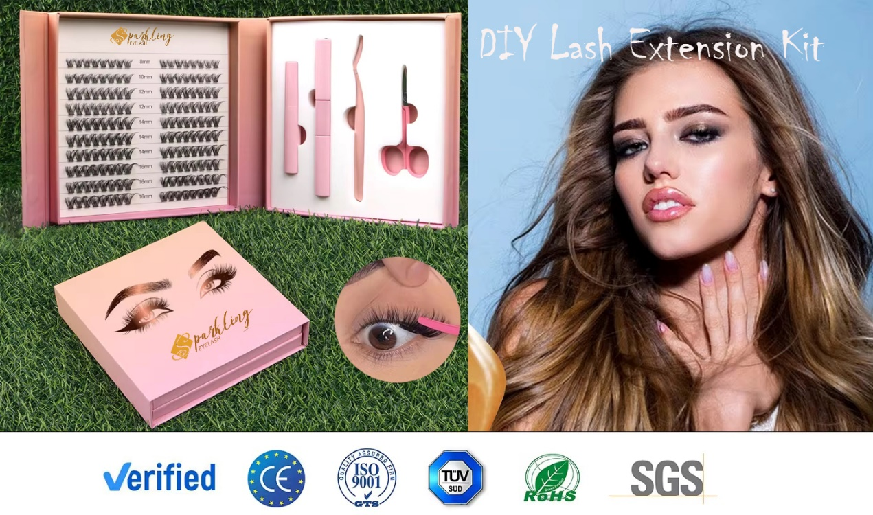 Có được vẻ ngoài hoàn hảo với Bộ sản phẩm Lash Cluster DIY với giá xuất xưởng