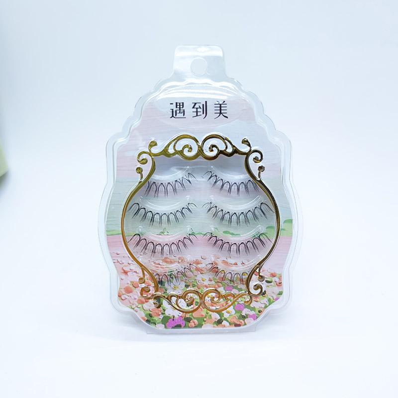 4 cặp Mi tự nhiên Cross Band 5-7mm Cross Eyelash 07