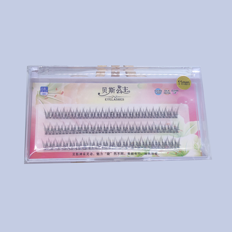 DIY Eyelash Extensions Cá nhân Cụm lông mi đuôi cá 10mm