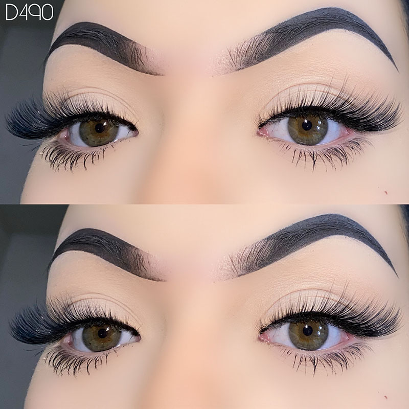 Angel Wing 3D Eyelash Extension Strip Lash 5 cặp Gói