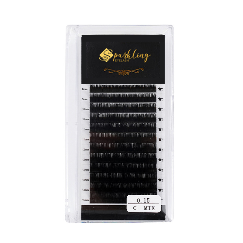 Phần mở rộng mi Blooming Volume 0,05D Mix-8-15mm