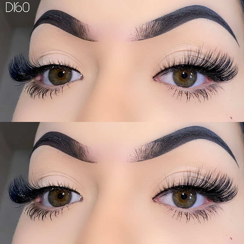 Mi giả 3D Mi chồn Mi mắt mèo