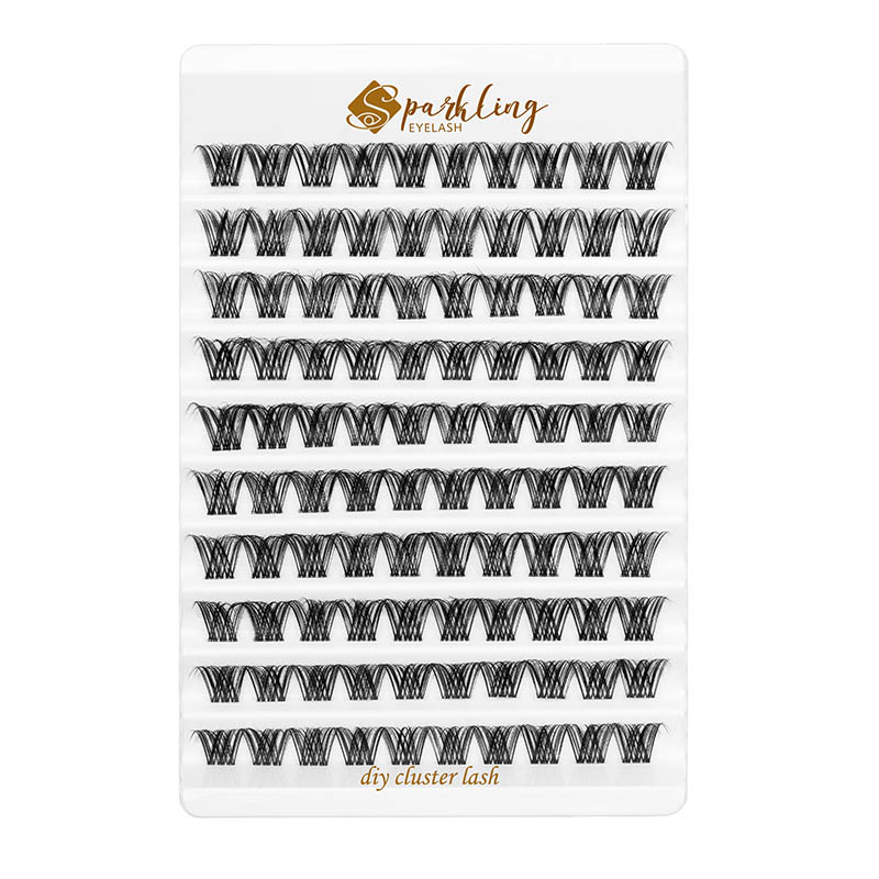 D Curl Tự nhiên DIY Cụm lông mi